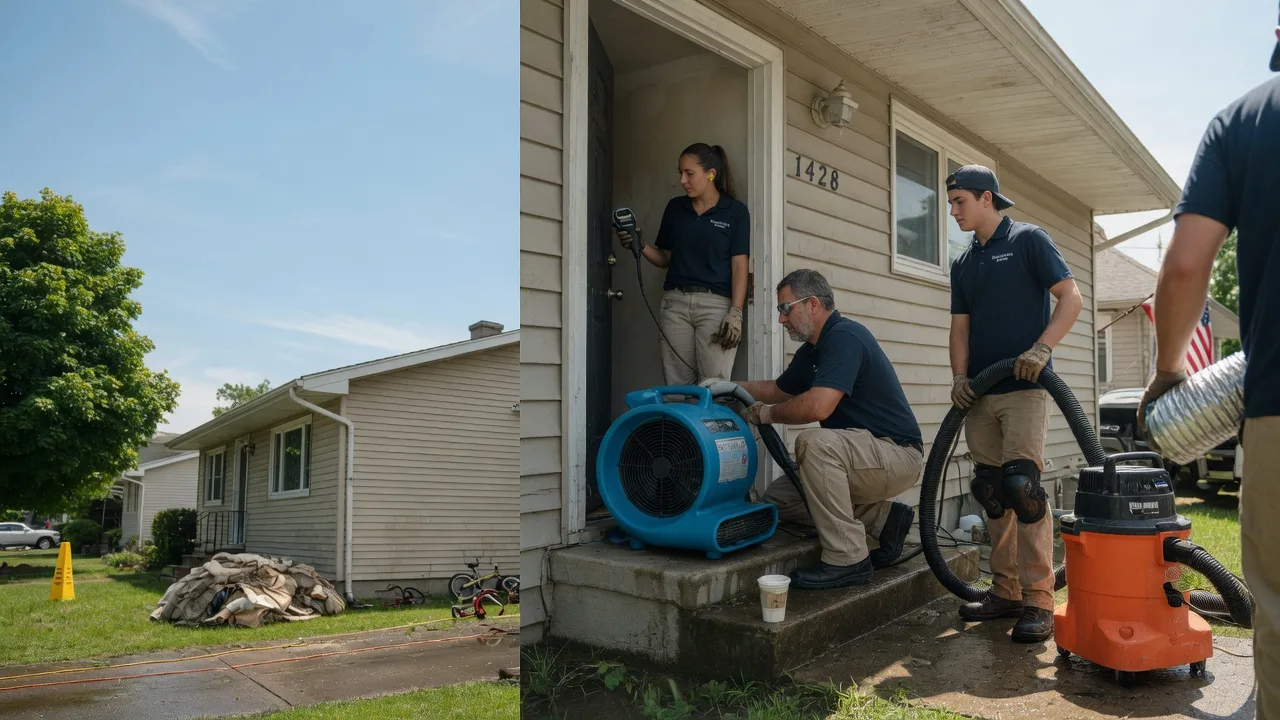 Water Damage Restoration in Hillsdale, IN near me